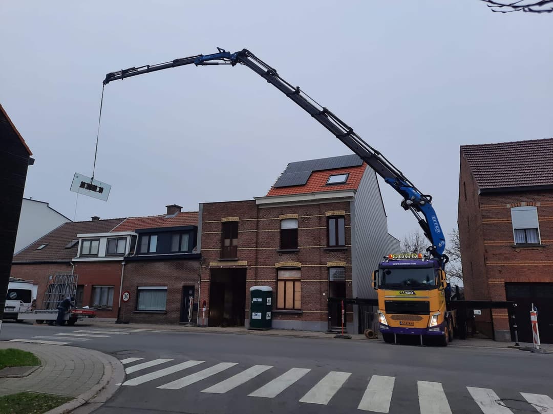 Onze autolaadkraan