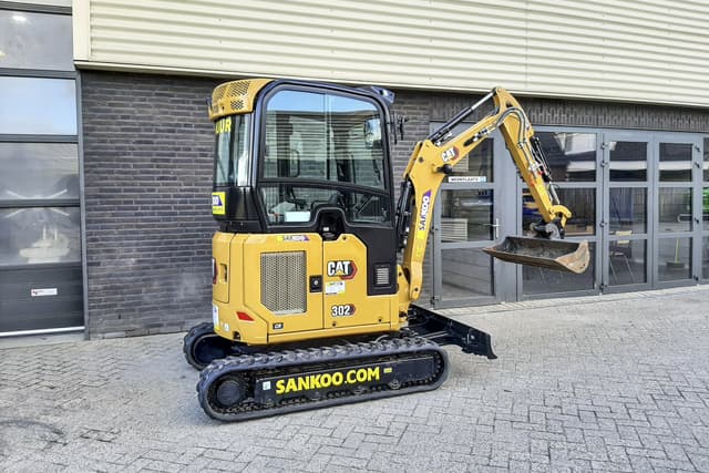 CAT 302 CR compacte graafmachine voor bouw en grondwerk