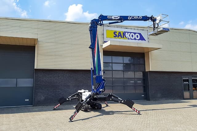 CELA DT Crawler 25 rupshoogwerker voor moeilijk bereikbare plaatsen