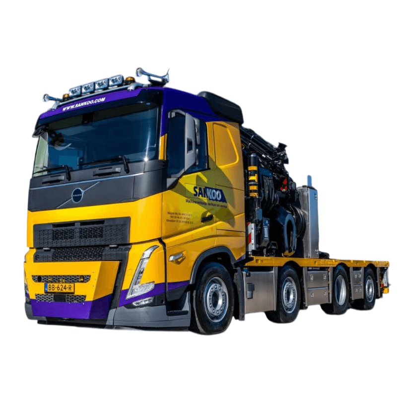 Volvo vrachtwagen met Hiab iq-1188 