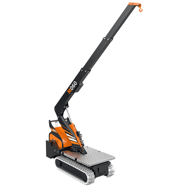 BG Lift M060 minihijskraan voor bouwplaatsen