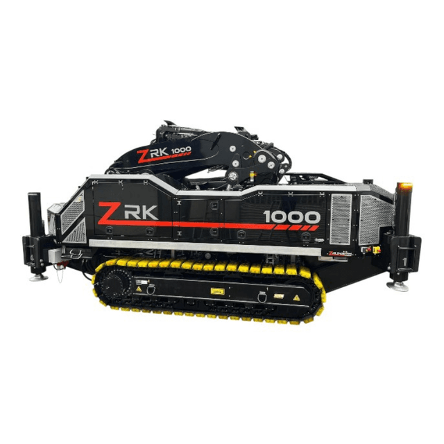 Compacte Zaunrith ZRK1000 rupshijskraan voor professioneel hijswerk