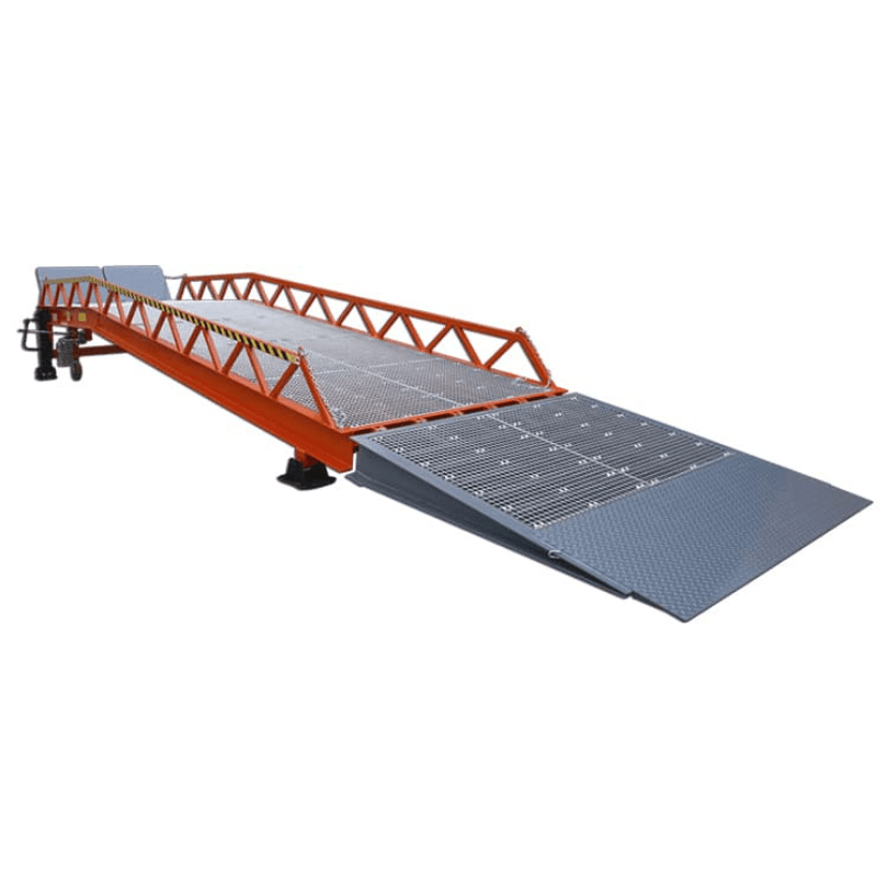Saurus PYR-20 mobiele laadbrug huren voor zwaar transport