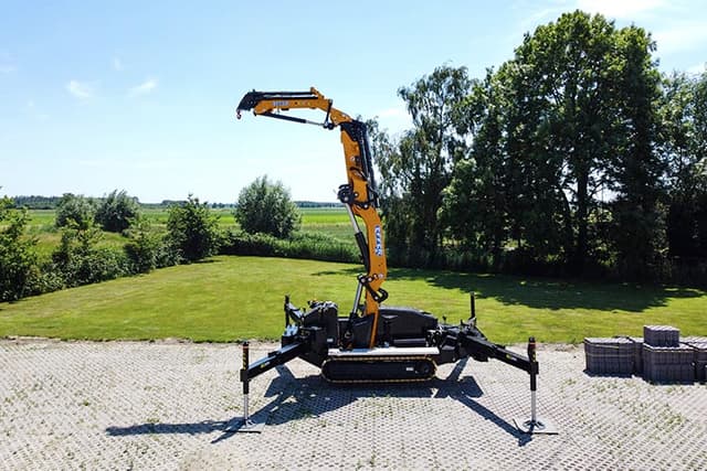 BG Lift CWE525 compacte hijskraan voor zware lasten