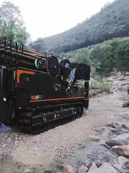 BG Lift M4000 minihijskraan voor zwaar professioneel hijswerk