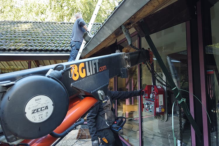 Veilig en efficiënt glas tillen