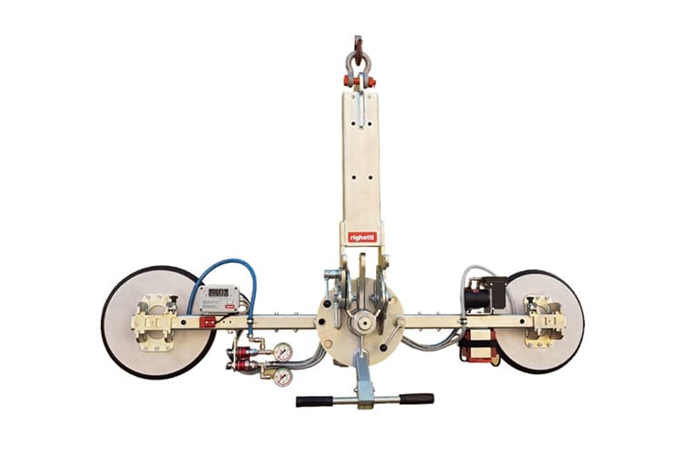 Compacte en krachtige glaszuiger