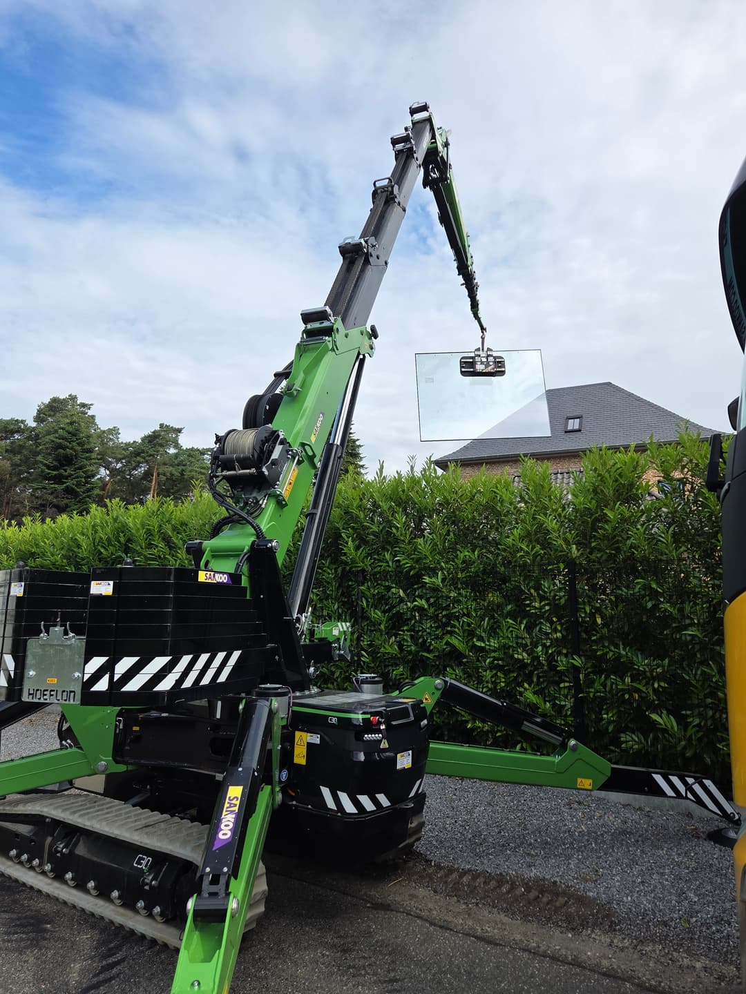 Hoeflon-C30-kopen-sankoo Glas plaatsen met Hoeflon C30