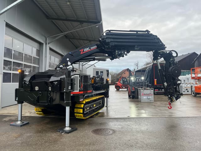 Zaunrith ZRK1000 rupshijskraan Zaunrith ZRK1000 compacte rupshijskraan voor zwaar hijswerk