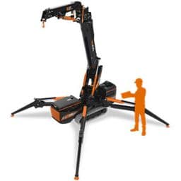 BG Lift M250 voor hijswerk BG Lift M250 compacte hijskraan voor hijswerk op locatie