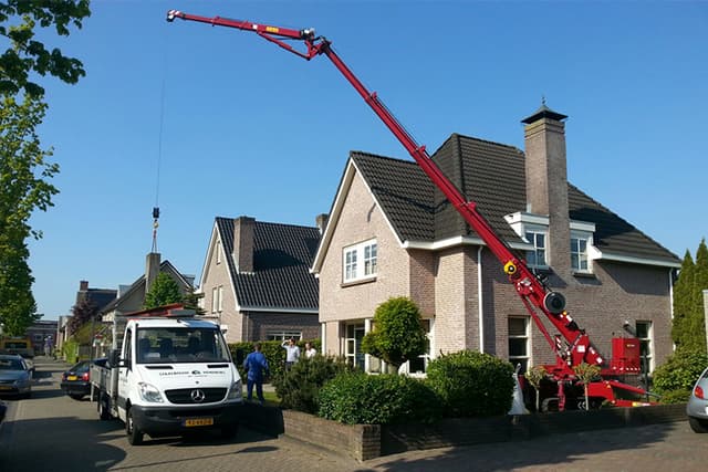 Hoeflon C10 compacte minihijskraan Hoeflon C10 compacte minihijskraan
