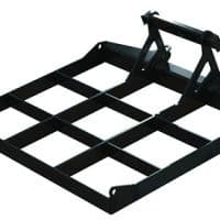 Egalisatiebord voor grond egaliseren Egalisatiebord voor het egaliseren en vlak maken van grond en bestrating