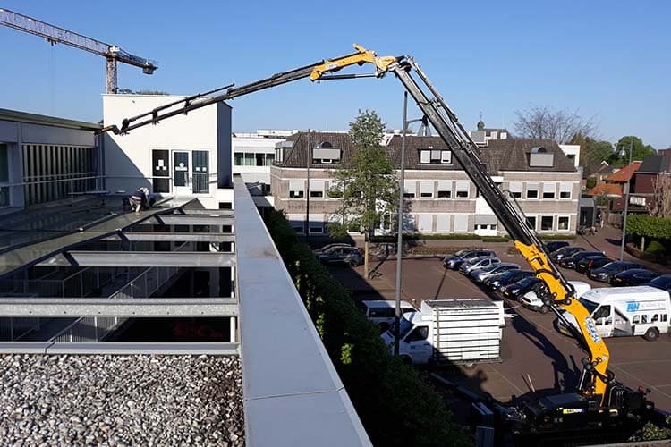 Bg Lift CWE525 rupshijskraan voor zware materialen Bg Lift CWE525 rupshijskraan voor het hijsen van zware materialen