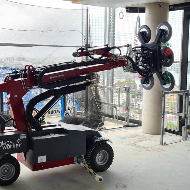 Glassworker GW625 glasrobot voor glasmonteurs Glassworker GW625 glasrobot voor professionele glasmontage