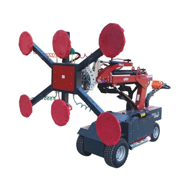 Glassworker GW625 glasrobot voor glastransport Glassworker GW625 glasrobot voor het transporteren en plaatsen van glas