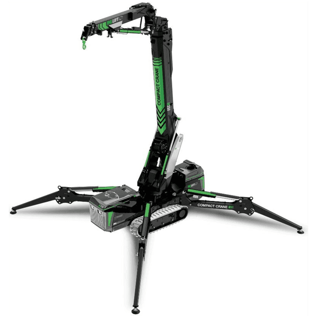 BG Lift M250 rupshijskraan BG Lift M250 compacte rupshijskraan voor bouw- en montagewerk