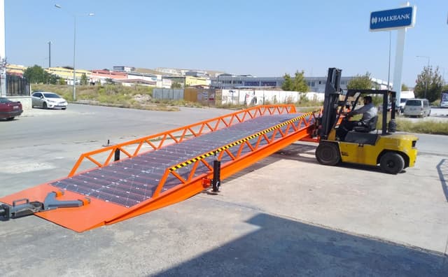 Saurus PYR WH laadbrug Saurus PYR WH laadbrug voor het overbruggen van hoogteverschillen