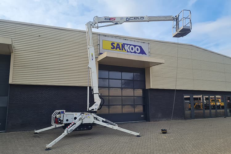 Meer werkbereik dankzij dubbele telescoop