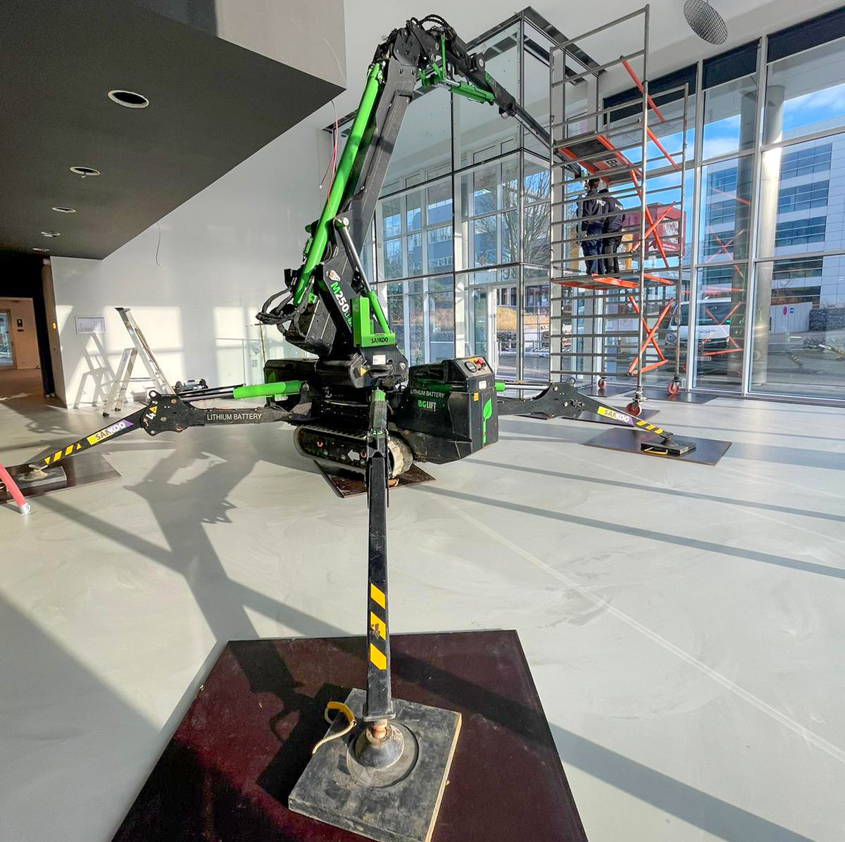 BG Lift M250 Li-ion minihijskraan