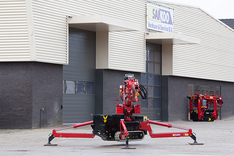 Sankoo MHK SK6 Minihijskraan huren image 4