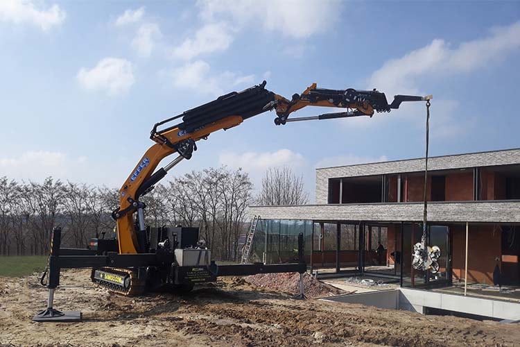 Mini hijskraan huren prijs inzichtelijk maken