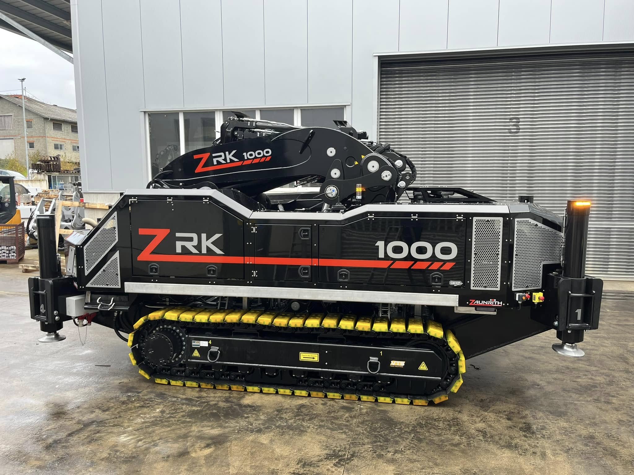 Zaunrith ZRK1000 compacte rupskraan Zaunrith ZRK1000 compacte rupskraan voor hijswerk op bouwplaatsen