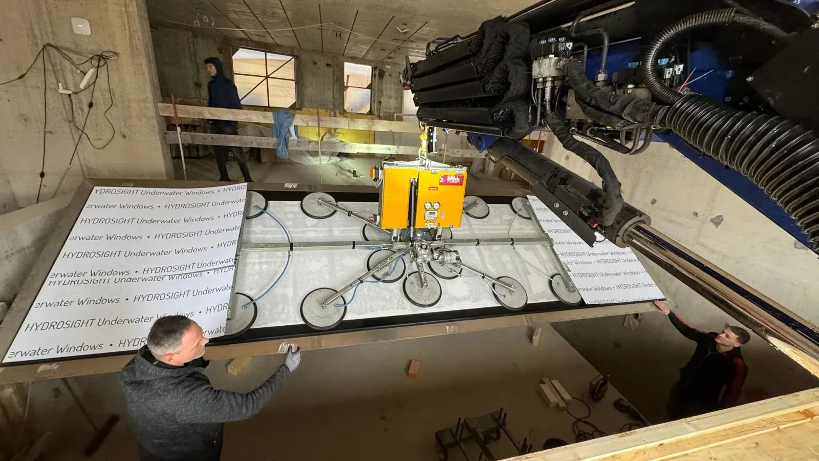 Vacuüm glaszuiger Vacuüm glaszuiger voor het tillen en plaatsen van glas