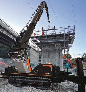 BG Lift M4000 rupshijskraan BG Lift M4000 compacte rupshijskraan voor zwaar hijswerk