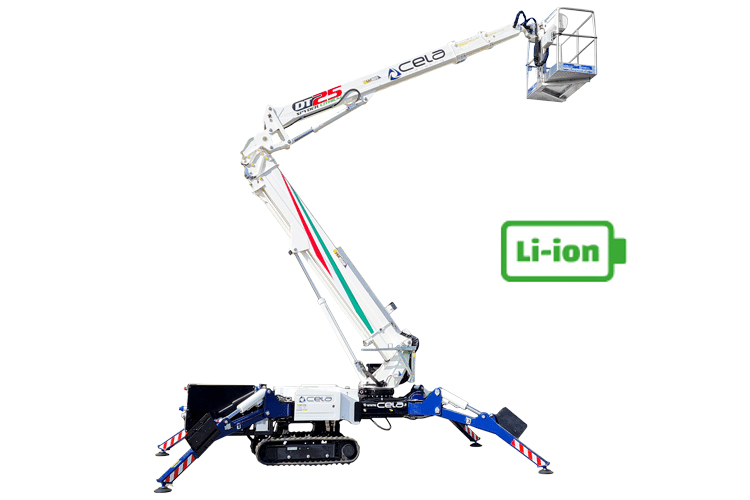 Cela-DT25-Spyder-Lithium-overzicht